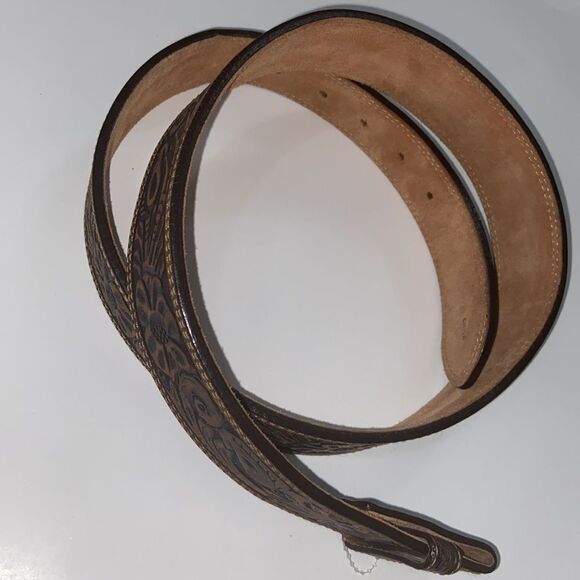 VTG, Justin Boots 1879 125 Years C11878 Handmade Original Men Belt Size 40 - Picture 4 of 8